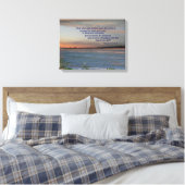 Bhagavad Gita-controle over het denken Canvas Afdruk (Insitu (Slaapkamer))