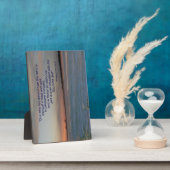 Bhagavad Gita Quote Plaque: "Een die controle heef Fotoplaat (Zijkant)