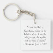 Bhagavad Gita Sleutelhanger (voorkant)