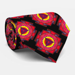 Bhairavi Yantra Heilige Geometrie Stropdas