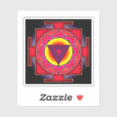 Bhairavi Yantra Sticker (Vel)