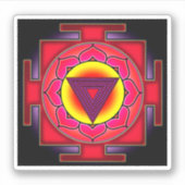 Bhairavi Yantra Sticker (Voorkant)