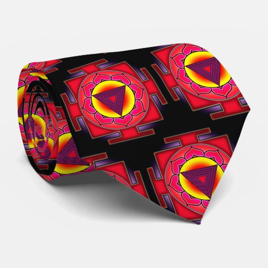 Bhairavi Yantra Stropdas (Opgerold)