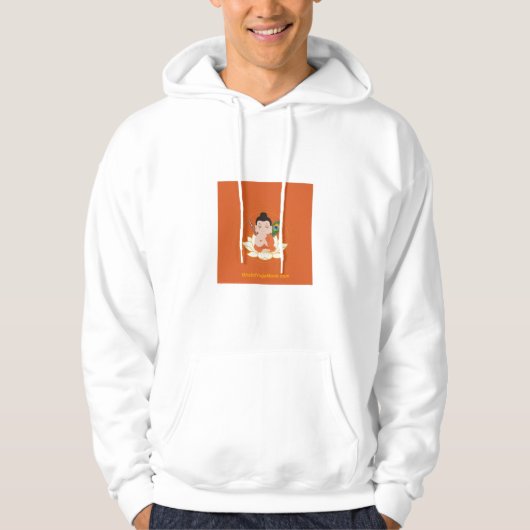 BhaktiYogaMonk Heren Hoodie (Voorkant)