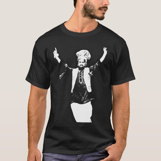 Bhangra Pose 2 T-shirt (Voorkant)