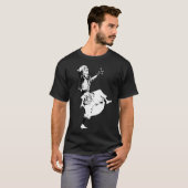 Bhangra Pose 30 T-shirt (Voorkant volledig)