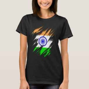 Bharat Ganarajya Indische vlag India T-shirt