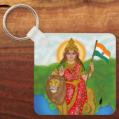 Bharat Mata Sleutelhanger (Voorkant)