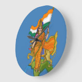 Bharat Mata wandklok (Hoek)