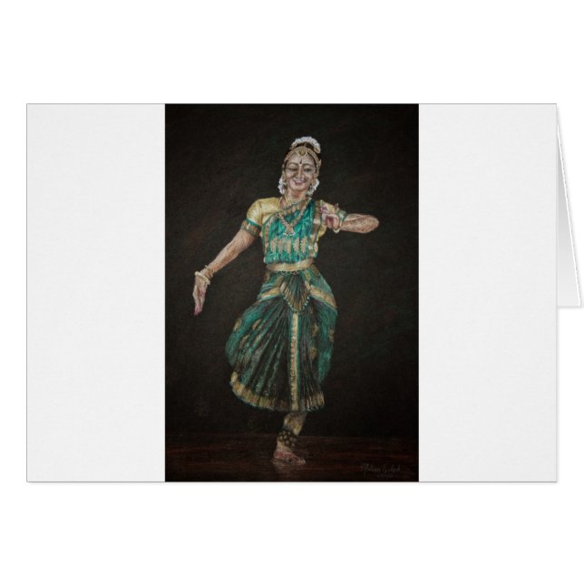Bharatanatyam Dancer (Voorkant Horizontaal)