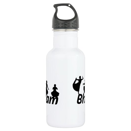 Bharatanatyam Dancers Waterfles (Achterkant)