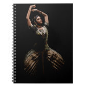 bharatanatyam pose -158 notitieboek (Voorkant)