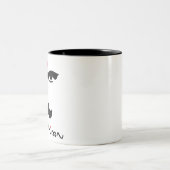 Bharathaiyar Accham Illai Tamil Poet Tweekleurige Koffiemok (Center)