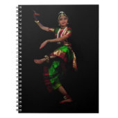 Bharathanatyam Dance -130 Notitieboek (Voorkant)