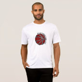 BHB op Court Red T-shirt (Voorkant volledig)
