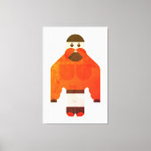 Bheem Strong Boy Canvas Afdruk (Voorkant)