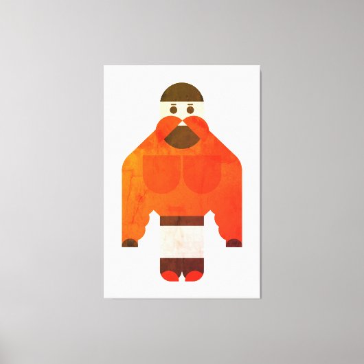 Bheem Strong Boy Canvas Afdruk (Voorkant)