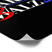 Bheimer 2024 Funny Kamala Harris en Tim W 2024 Poster (Hoek)