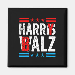 Bheimer Funny Kamala Harris Political Harris W Magneet