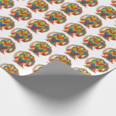 bherunda bird cadeaupapier (Hoek)