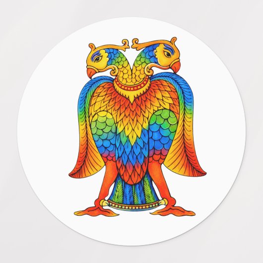 bherunda bird labels (Design 2)