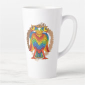 bherunda bird latte mok (Rechts)