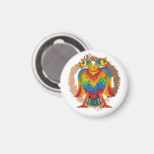 bherunda bird magneet (Voorkant / Achterkant)