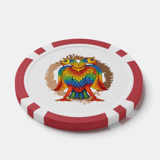 bherunda bird poker chips (Enkel)