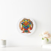 bherunda bird ronde klok (Huis)