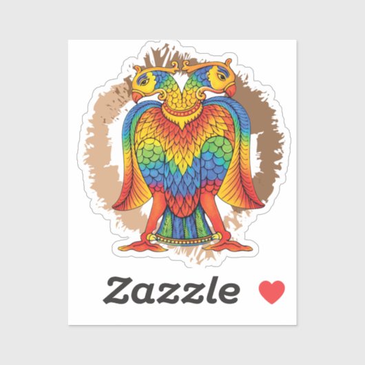 bherunda bird sticker (Vel)