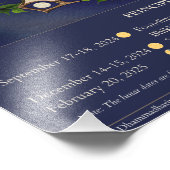 Bhikkhunī Sangha maankalender 2024-2025 Foto Afdruk (Hoek)