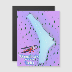 Bhimtal Lake Bhimtal India reisposter.