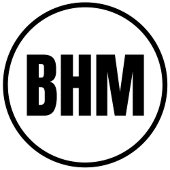 BHM - Birmingham Ronde Sticker