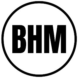 BHM - Birmingham Ronde Sticker