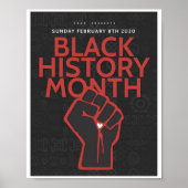Bhm Black history-maand Poster (Voorkant)