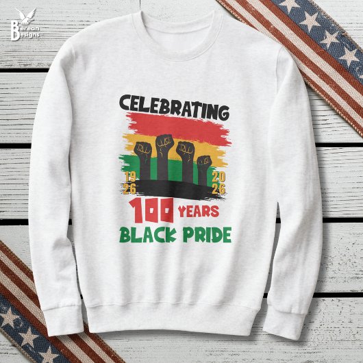 BHM Centenary Souvenir Black History Month  Trui