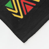 Bhm Gift Black History Is American History African Fleece Deken (Hoek)