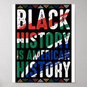 Bhm History African American Poster (Voorkant)