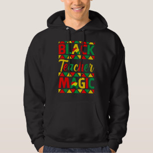 Bhm Teacher African American Heritage Black Histor Hoodie
