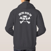 BHNW + Bulldog Skull Hoodie (Achterkant)