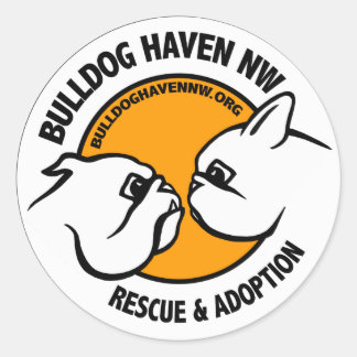 BHNW-logo Ronde Sticker