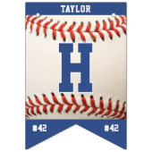 Bhonkbal Sport Team Player Naam Happy Birthday Vlaggetjes (Tweede vlag)