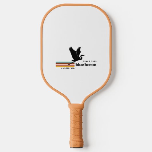 BHR op het Pickle Ball-terrein Pickleball Paddle (Voorkant)