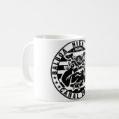 BHS Bulldogs (met wethered - zwart) Koffiemok (Voorkant links)