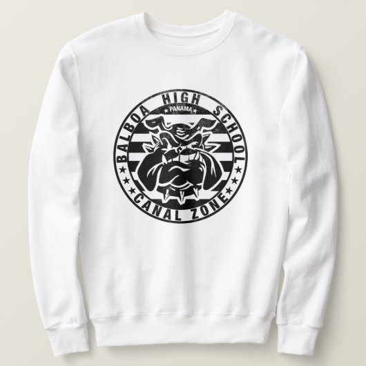 BHS Bulldogs (met wethered - zwart) Trui (Design voorkant)