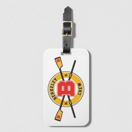 BHS Crew - Logo Bagagelabel (Voorkant (verticaal))