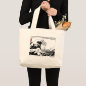 BHS Crew-tas met golfdesign + bootlogo Grote Tote Bag (Voorkant (product))