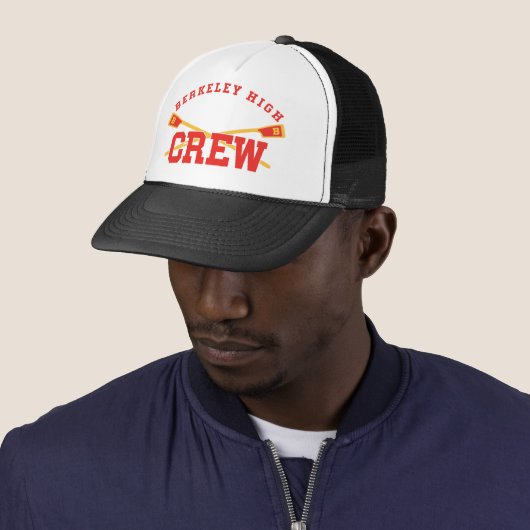 BHS Crew - Trucker Hat, Retro Logo Trucker Pet (In situ)
