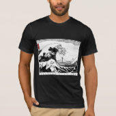 BHS Crew - Wave T-shirt - Mannen/Unisex (Voorkant)