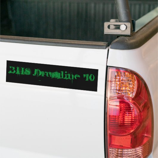 BHS Drumline '10 Bumpersticker (Op Truck)
